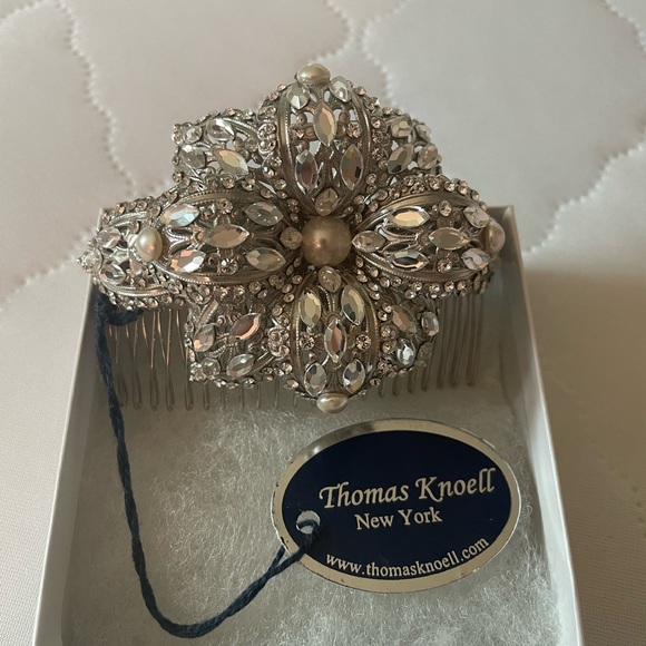 VINTAGE Thomas Knoell New York Hair Comb Bridal